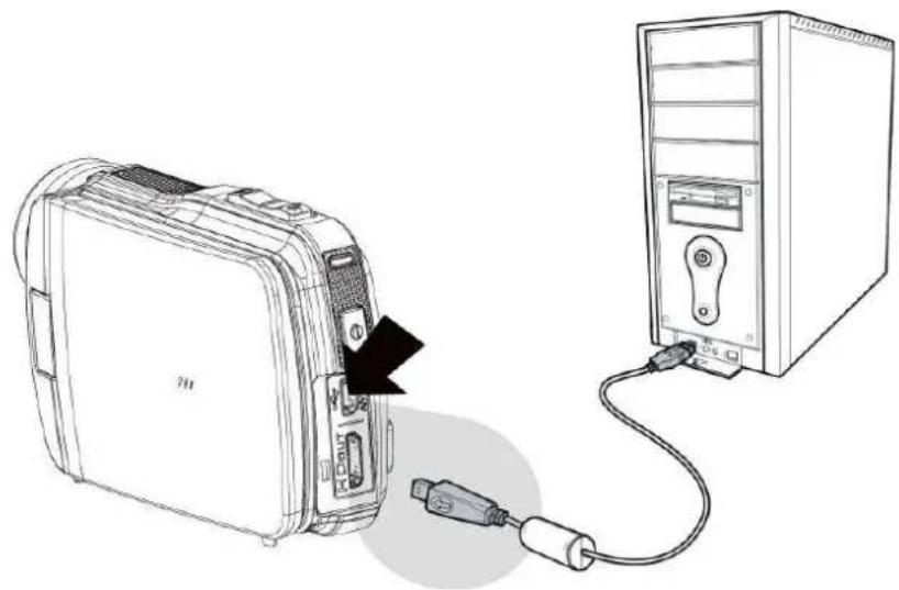 AIPTEK AHD H500 - Connexion à l'ordinateur - 1