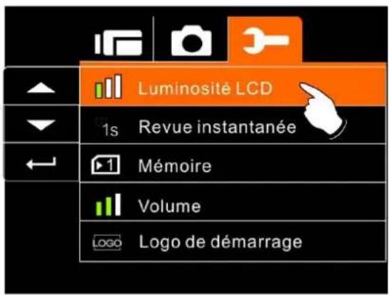 AIPTEK AHD H500 - Luminosité LCD - 1
