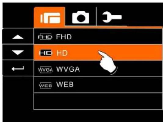 AIPTEK AHD H500 - Résolution - 2