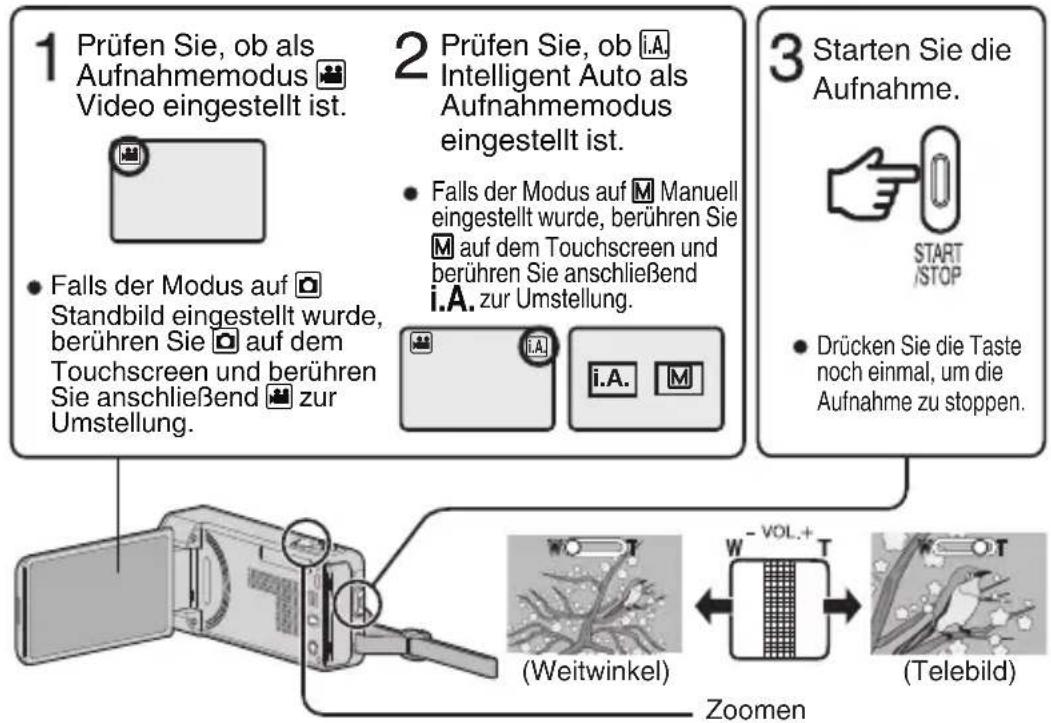 JVC Everio GZ-VX810 - ■ Ändern der Einstellung - 1