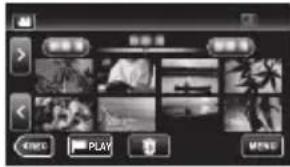 JVC Everio GZ-VX810 - Reproducir/eliminar archivos en esta unidad - 1