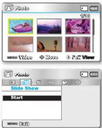 SAMSUNG SMX-C10RP - SLIDE SHOW (DIAPORAMA) (SMX-C13/C14 UNIQUEMENT) - 1