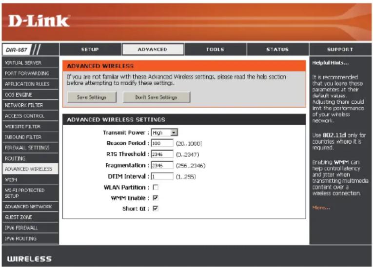 D-LINK DIR-657 - Routage - 2