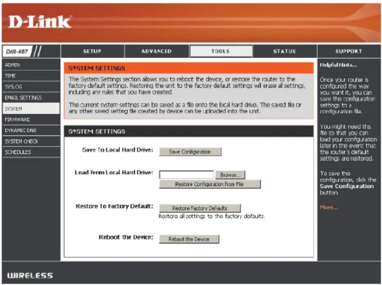 D-LINK DIR-657 - Paramètres du courrier électronique - 2
