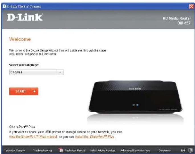 D-LINK DIR-657 - Mise en route - 1