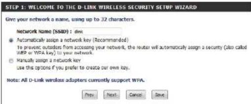 D-LINK DIR-657 - Assistant de configuration de sécurité du réseau sans fil - 2