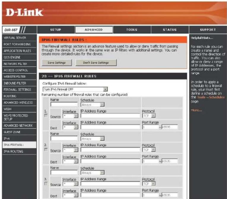 D-LINK DIR-657 - Paramètres réseau avancés - 3