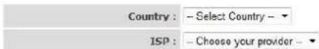 SITECOM WLM-2600 - Select your country and ISP - 1
