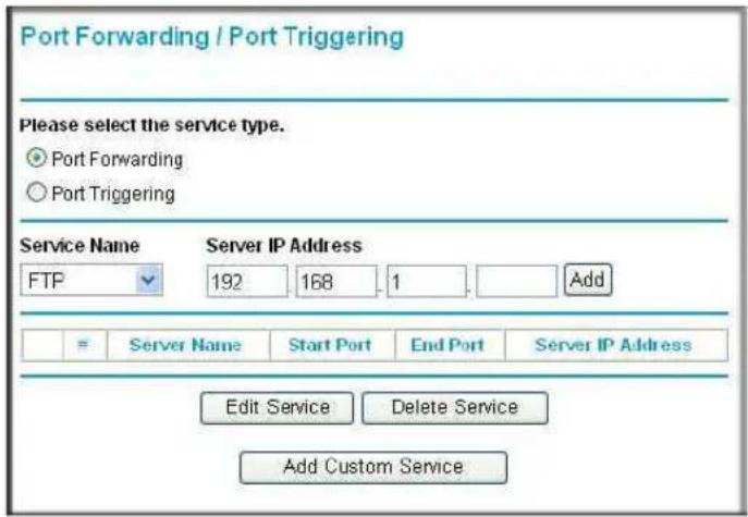 NETGEAR WNR2200 - Configuring Port Forwarding to Local Servers - 2