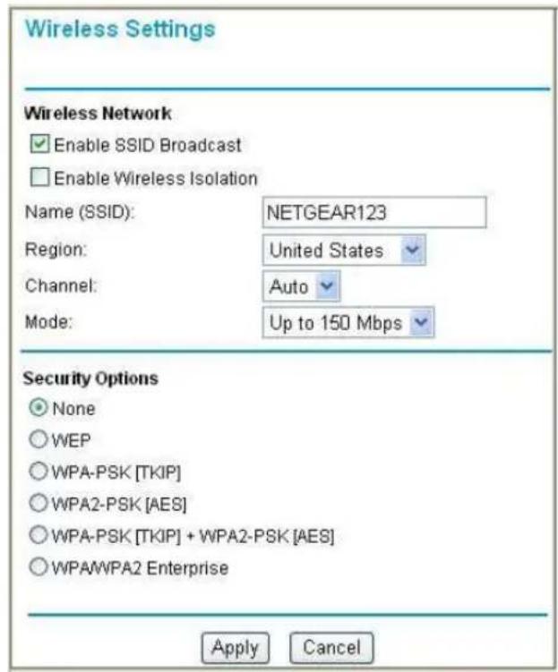 NETGEAR WNR2200 - Manually Configuring Your Wireless Settings - 2