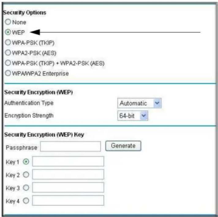 NETGEAR WNR2200 - Configuring WEP Wireless Security - 1