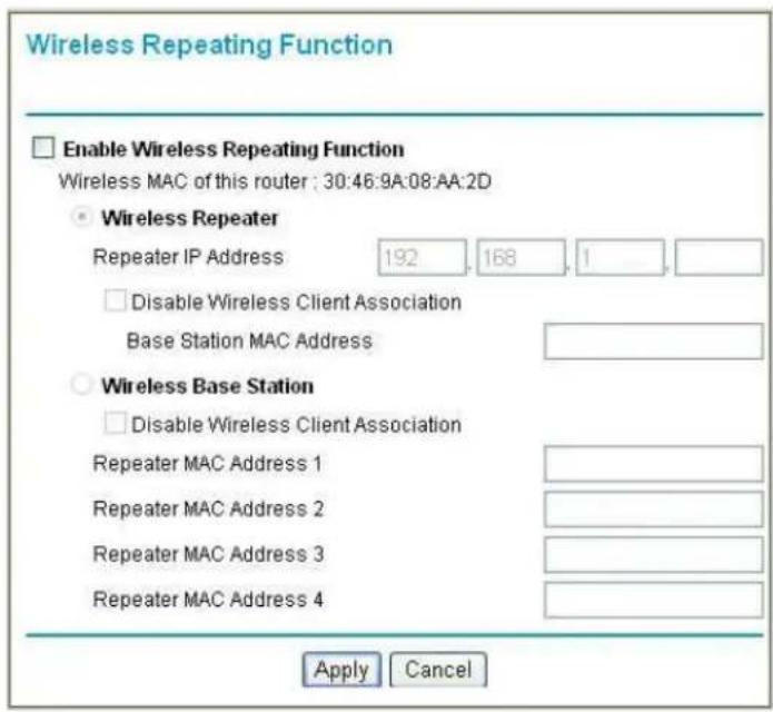 NETGEAR WNR2200 - Wireless Repeating Function - 1