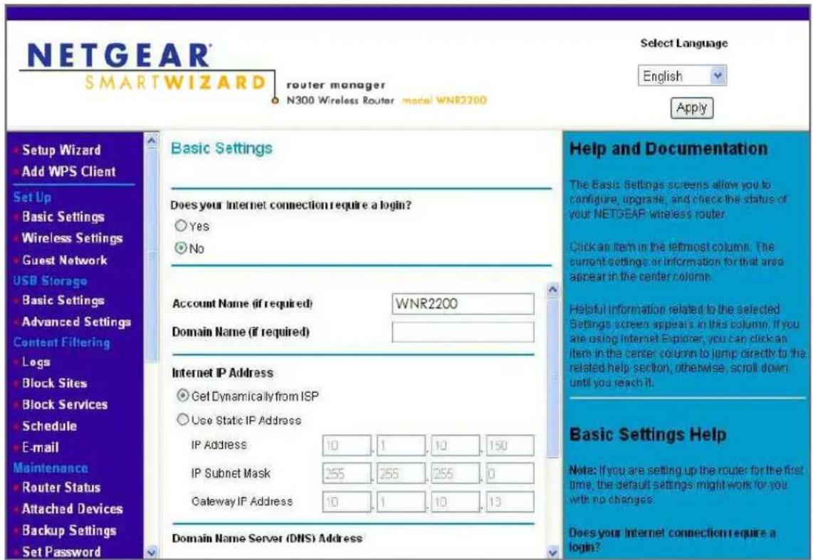 NETGEAR WNR2200 - Logging In to Your Wireless Router - 6