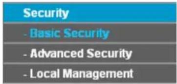 TP-LINK SafeStream TL-R600VPN - Security - 1