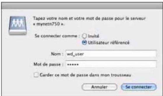 WESTERN DIGITAL My Net N750 - Installation d'un partage (Mac) - 2