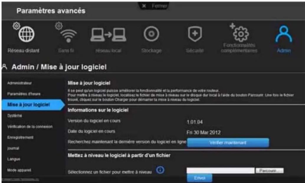 WESTERN DIGITAL My Net N750 - Mise à jour du micrologiciel du routeur - 2