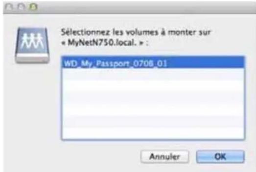 WESTERN DIGITAL My Net N750 - Installation d'un partage (Mac) - 1