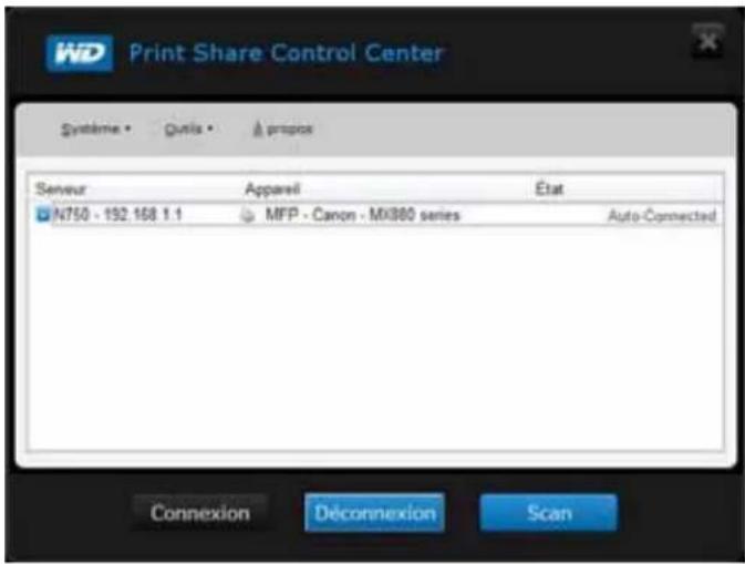 WESTERN DIGITAL My Net N750 - Installation de WD Print Share (Windows) - 1