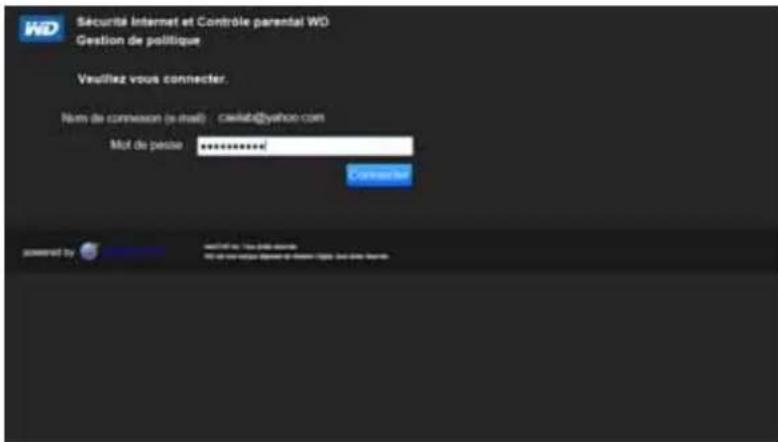WESTERN DIGITAL My Net N750 - Enregistrement du contrôle parental - 2