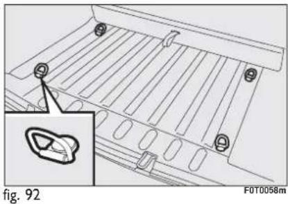 FIAT Fiorino (2009) - REPOSITIONING THE REAR SEAT - 2