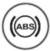 FIAT Fiorino (2009) - ABS SYSTEM FAILURE (amber) - 2