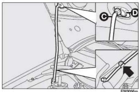 FIAT Punto (2003) - TO OPEN THE BONNET - 3