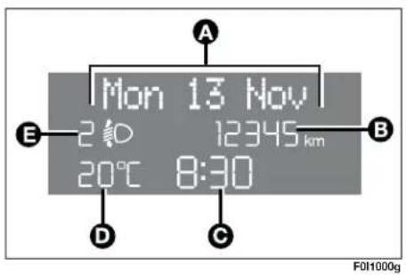 FIAT Punto (2003) - SET CLOCK - 3