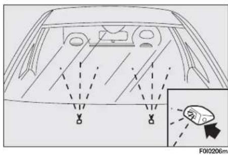 FIAT Punto (2003) - Rear window wiper - 1