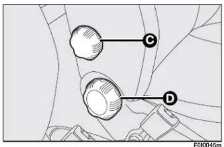 FIAT Punto (2003) - INSTRUMENT PANEL, DISPLAY AND BUTTON LIGHTING ADJUSTMENT (LIGHT RHEOSTAT) - 3