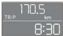 FIAT Punto (2003) - Start of journey procedure (reset) - 2