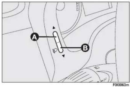 FIAT Punto (2003) - HEADLIGHT SLANT ADJUSTING DEVICE - 1