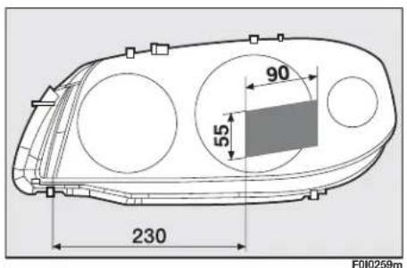 FIAT Punto (2003) - HEADLIGHT SLANT ADJUSTING DEVICE - 5