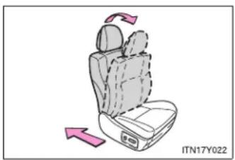 TOYOTA Avensis (2012) - ■ When installing the child restraint system on the front passenger seat - 1