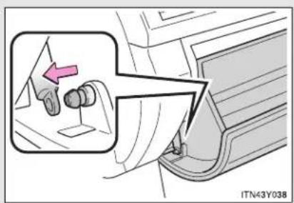 TOYOTA Avensis (2012) - ▶ Passenger's side instrument panel (type B) - 1