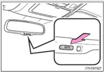 TOYOTA Avensis (2012) - 1-3. Adjustable components (seats, mirrors, steering wheel) Inside rear view mirror - 1