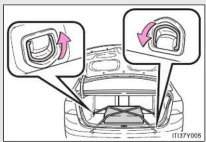 TOYOTA Avensis (2012) - Trunk features (sedan) - 1