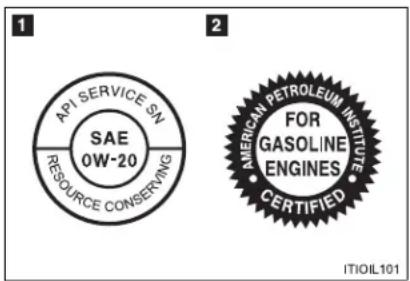 TOYOTA Avensis (2012) - Engine oil selection - 2
