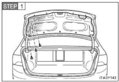 TOYOTA Avensis (2012) - ■ Back-up light (sedan) - 1
