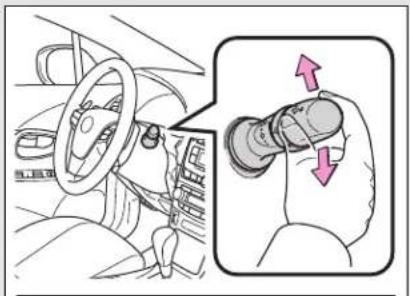 TOYOTA Avensis (2012) - - Intermittent wiper with interval adjuster - 2