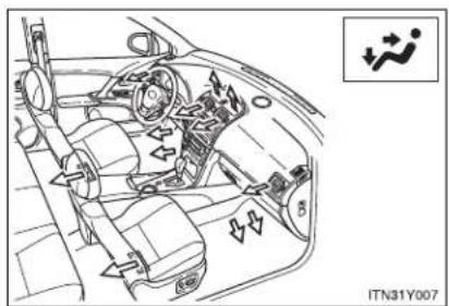 TOYOTA Avensis (2012) - 3-1. Using the air conditioning system and defogger - 2