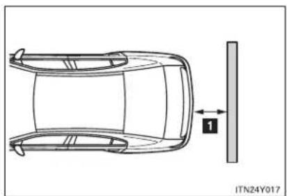 TOYOTA Avensis (2012) - Sensor detection distance and buzzer - 1