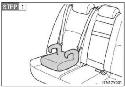 TOYOTA Avensis (2012) - Junior seat - 1