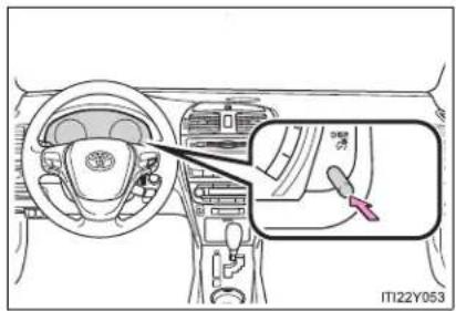 TOYOTA Avensis (2013) - Switch the display - 1