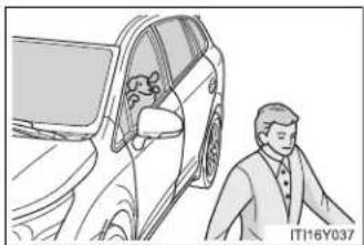 TOYOTA Avensis (2013) - ■ Intrusion sensor considerations - 1