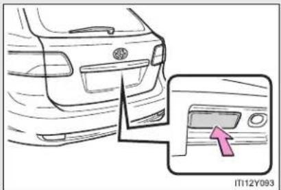 TOYOTA Avensis (2013) - Back door (wagon) - 1