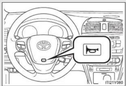 TOYOTA Avensis (2013) - Horn - 1
