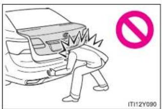 TOYOTA Avensis (2013) - CAUTION - 1