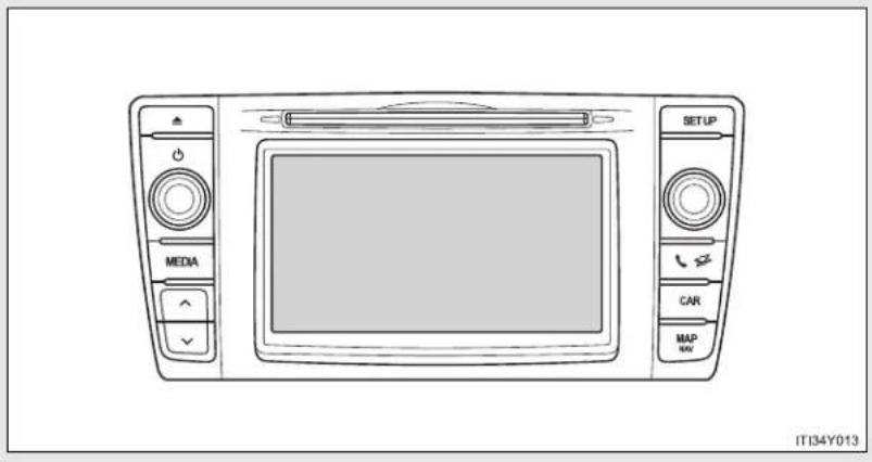 TOYOTA Avensis (2013) - Audio system types\* - 1