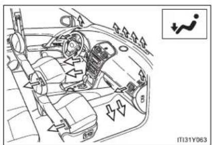 TOYOTA Avensis (2013) - 3-1. Using the air conditioning system and defogger - 3