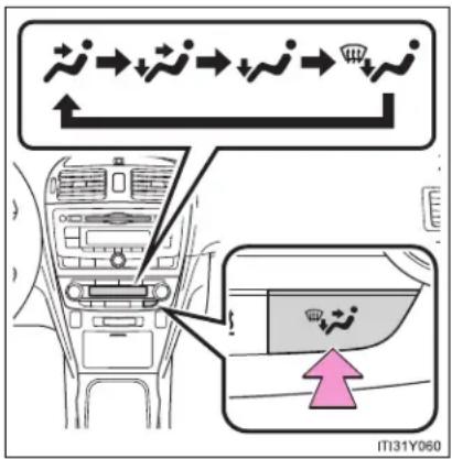 TOYOTA Avensis (2013) - Adjusting the settings - 1